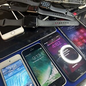 New ListingLot of 20 Mixed Apple iPhones, iPads. iPods. Watch ( please Read)