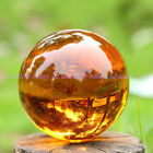 Amber Asian Rare Natural Quartz Magic Crystal Healing Ball Sphere 60mm + Stand