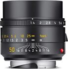 Leica 50mm f/1.4 Summilux-M ASPH Lens, Black