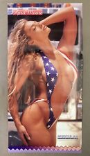 April Moore 'Stars and Stripes' Bodybuilding Fitness Swimsuit Poster