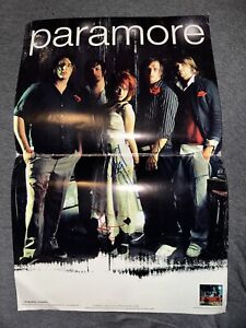 RARE paramore signed poster