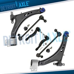 Front Lower Control Arms Sway Bars Tie Rods for Malibu LaCrosse Regal Sportback
