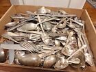 (12) Lot Of Vintage Silver Plated Silverware. Mixed Variety Of 12 Pieces