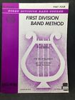 BELWIN MILLS First Division Band Method, Individual or Class Workbook, Part 4
