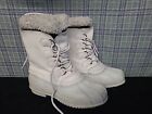 Polaris Women's Winter Snow Boots Insulated Lining Steel Shank Lace Up Size 9