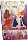 Vtg Butterick 5014 Barbie Miss America Pattern Clothes Gown Swimsuit 80s Pageant