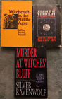 Books on Witchcraft & Witches, lot of 3, A Treasury of Witchcraft, Middle Ages