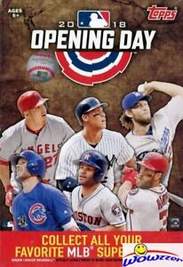 2018 Topps Opening Day Baseball Factory Sealed HANGER Box-37 Cards! OHTANI RC YR