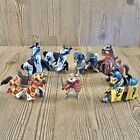 Lot Of 7 2000-2008 PAPO Schleich Medieval Retired Knight Figure Horse Retired