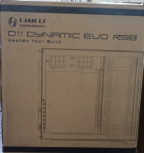 LIAN LI O11 Dynamic EVO RGB Aluminum Steel Tempered Glass ATX Mid Tow, Black