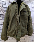 VTG US Military Army Green Cold Weather Type 1 Permeable Jacket Large 42-44 FLAW