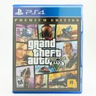 Grand Theft Auto V Premium Edition (PS4, 2018) Complete in Box Map Included