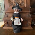 Vintage Telco Motionette Witch Halloween Decor 1990