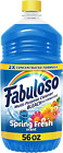 Fabuloso Multi-Purpose Cleaner, 2X Concentrated Formula, Spring Fresh Scent, 56