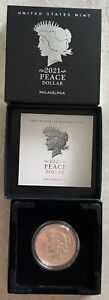 New Listing2021 Peace Dollar (P) with Box And COA 21XH