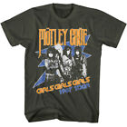 Motley Crue Girls 1987 Tour Men's T-Shirt Album Cover Rock Band Concert