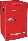 Frigidaire Retro Bar Fridge Refrigerator with Side Bottle Opener, 3.2 cu. ft Red