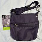 New Travelon Women’s Purple Mini Shoulder Bag Anti-theft Style #42459