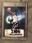 New Listing2018 Zion Williamson Duke Rookie AUTO AS IS