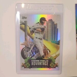 CHRISTIAN YELICH 2022 Topps HOME FIELD ADVANTAGE SSP CASE HIT #HA-13 Brewers