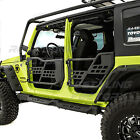 Rock Crawler Off Road Front+Rear Tubular 4 Door Set for 07-18 Jeep JK Wrangler (For: Jeep)
