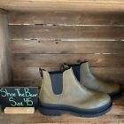 New Mens Shoe The Bear Arvid Olive Green Ankle Chelsea Boots Size 45 US 11.5-12