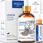 HIQILI 100ml Fresh Lemon Essential Oil 100% Pure Natural Fragrance Aromatherapy