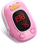 Kids Pulse Oximeter Bluetooth Fingertip Baby SpO2 PR Blood Heart Oxygen Monitor