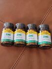 4 Lot Country Life Zinc Target Mins 50 mg 90 Tablets  Gluten-Free, GMP Quality