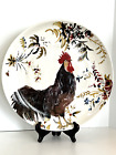 WILLIAMS-SONOMA Chop Plate Serving Platter Rooster FRANCAIS ITALY 2008 HTF EUC