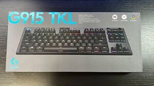 New ListingLogitech G915 TKL Lightspeed Mechanical Gaming Keyboard - Black (920-009495)