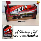 Farm Tractor  Custom Mailbox - Mothers Day Gift - Personalized gift for him