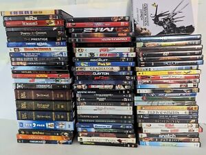Wholesale Lot of 76 Used Movie DVDs Assorted Bulk Bundle