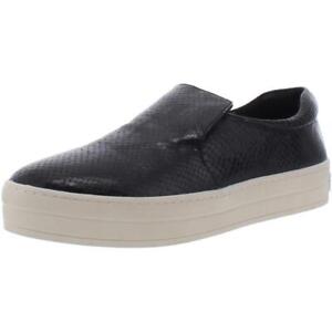 J/Slides Womens Harry Black Platform Sneakers Shoes 6 Medium (B,M)  2031