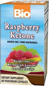 Bio Nutrition - 100% Natural Raspberry Ketone 500 mg 60 Vegetarian Capsules