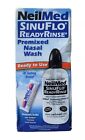 NeilMed SinuFlo Ready Rinse Squeeze Reusable Bottle Travel Premixed Nasal Wash