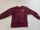 Vintage 90s FSU Baseball Champion Reverse Weave Maroon Red Made In USA  XL