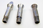 Lot of 3 Collets for 8mm watchmaker's lathe