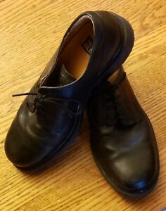 Men's Nunn Bush Black Leather Uppers Oxford Tying Shoes, Size 8 1/2 M 81169 '01