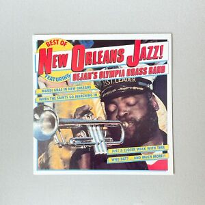 Dejan's Olympia Brass Band - Best Of New Orleans Jazz! - Vinyl LP Record - 1984