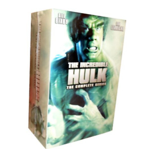THE INCREDIBLE HULK COMPLETE SERIES SEASONS 1-5 ( DVD 20-DISC SET )