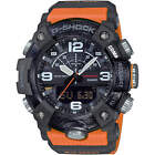 Casio Men's Watch G-Shock Mudmaster Orange Resin Strap Analog-Digital GGB100-1A9