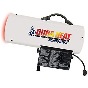 Dura Heat GFA60A 30K-60K BTU's Propane(LP) Forced Air Heater , White