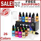 Airbrush Paint Set 26 Colors Airbrush Paint with 2 Airbrush Cleaner Ready Paint
