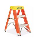 2 ft. Fiberglass Step Ladder with 300 lb. Load Capacity Type IA Duty Rating