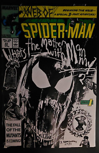 WEB OF SPIDER-MAN #33 1988 RAW 