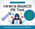 NEW! Hiren's Boot USB PC Password Reset Disk Recovery Utilities &More