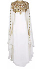 SALE New Moroccan Dubai Kaftans Farasha Abaya Dress Very Fancy Long Gown Md 1450