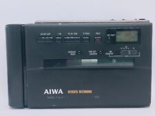 Aiwa HS F 505 Walkman Cassette player works with loud static sound