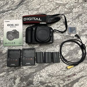 Canon EOS 20D 8.2MP Digital SLR Camera Body - Tested